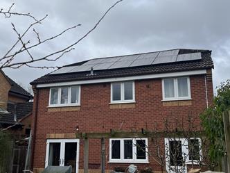 12 Trina 445w Solar panels 
