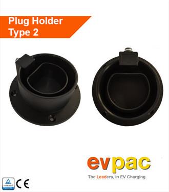 Plug Holder for Type 2 (62196-2) Charging Plug