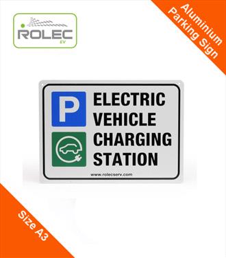 Aluminium Parking Sign A3