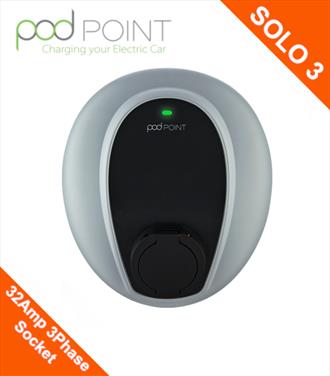 PodPoint SOLO 3 32Amp 3 Phase Type 2 (62196-2) Socket